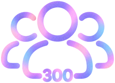 Group icon with 300